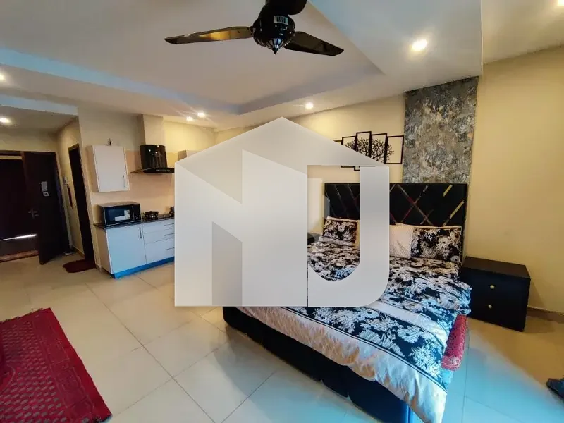 Semi Furnished One Bedroom Attached Bath Reasonable Rent