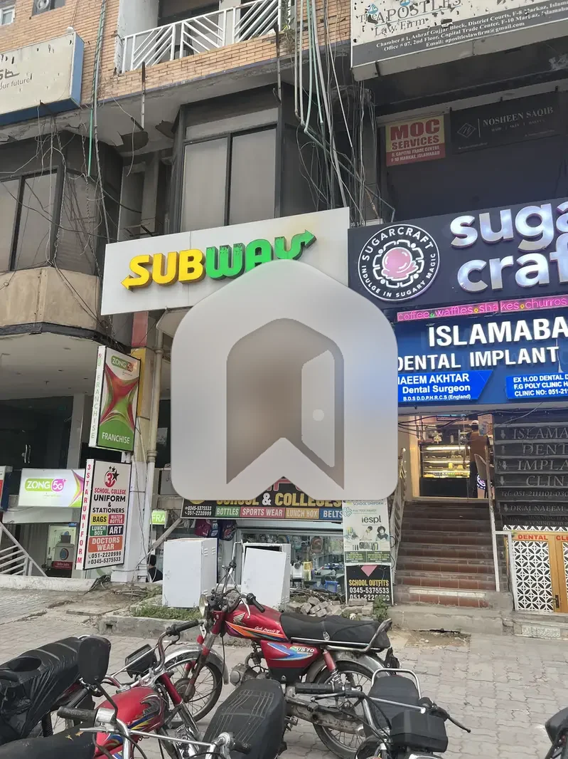 Beautiful Location Shop For Rent In F10 Markaz