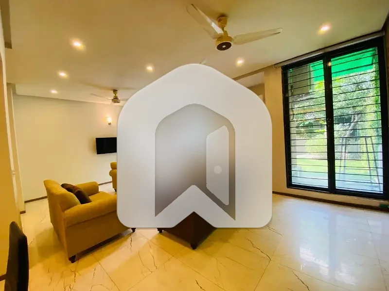 Brand New Ground Portion Luxurious Fully Furnished With Lawn For Rent