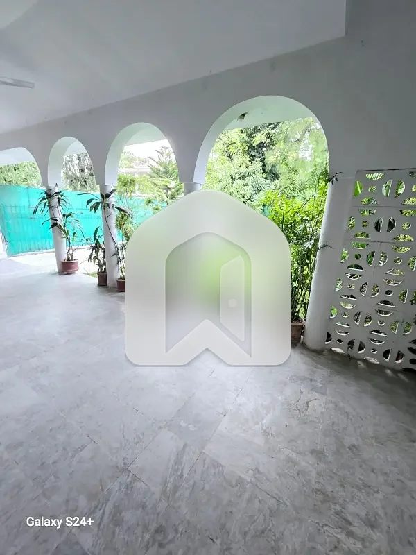 Beautiful Fully Furnished Ground Portion For Foreigners With Lawn And Separate Gate