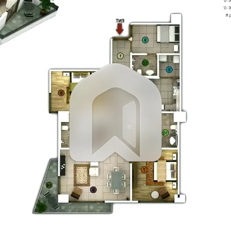 3 Bedrooms Luxury Apartmnet Available For Rent In F-10 Sukh Chayn Residence, photo 17