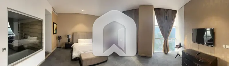 Flat 0ne Of The Big Project In Islamabad Near All Embassies & EU,UN Offices, There Is 4bed Plus Servant Room LUXURY FURNISHED Having Attractive View Available For Rent, photo 8