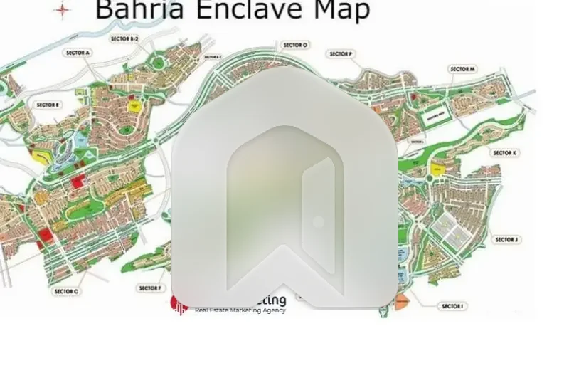 11 Marla House in Bahria Enclave for Rent